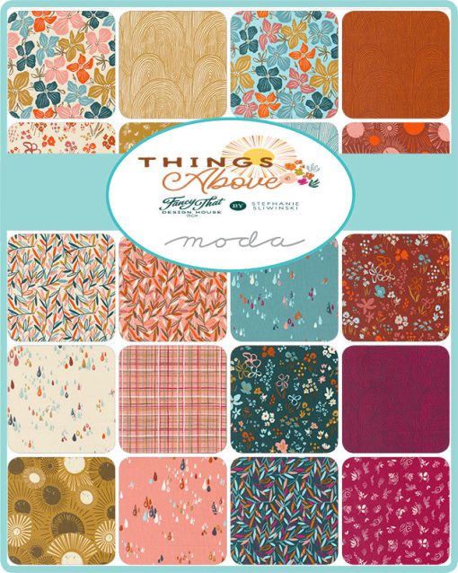 Things Above Fat Quarter Bundle by Fancy That Design House for Moda Fabrics - Image 3