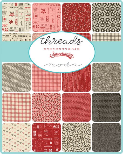 PREORDER Threads Fat Quarter Bundle by Sweetwater for Moda Fabrics - Image 2