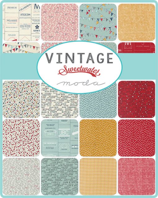 Vintage Fat Quarter Bundle by Sweetwater for Moda Fabrics - Image 2