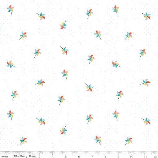 Hush Hush 3 Pinwheel Party Yardage by Riley Blake Designers for Riley Blake Designs