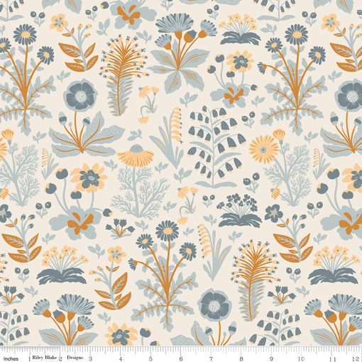 The Old Garden Cream Dearle Main Yardage by Danelys Sidron for Riley Blake Designs