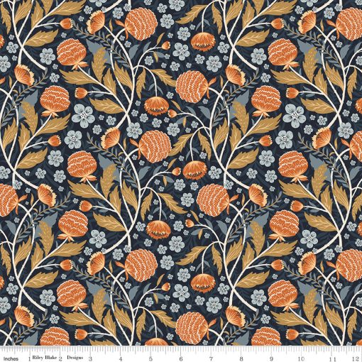 The Old Garden Florentine William Yardage by Danelys Sidron for Riley Blake Designs