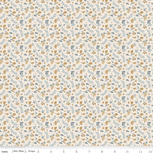 The Old Garden Cream Edith Yardage by Danelys Sidron for Riley Blake Designs