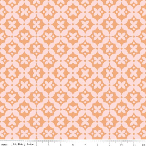 Clover Farm Marmalade Kitchen Tiles Yardage by Gracey Larson for Riley Blake Designs