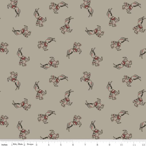 Cowboys Khaki Cowboy Yardage by Echo Park Paper Co. for Riley Blake Designs