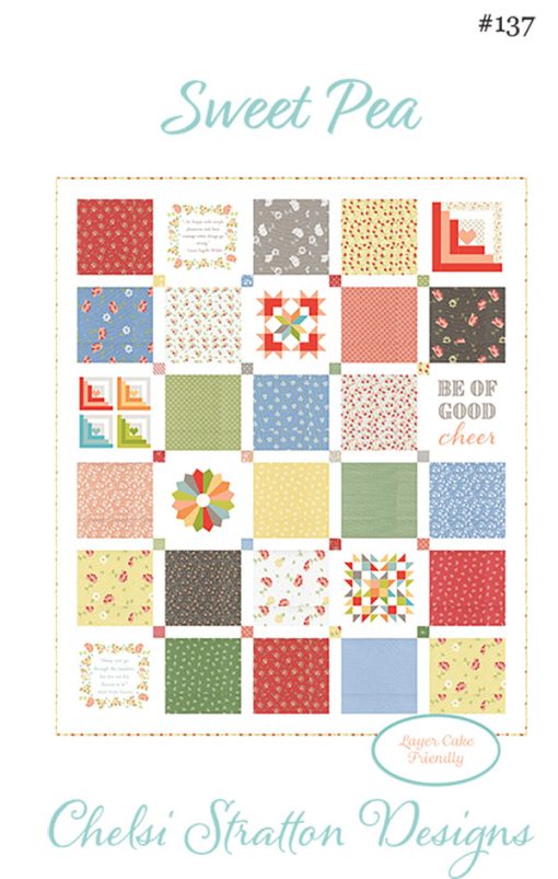 Emma Sweet Pea Quilt Kit - Image 2