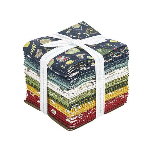 Love You S'more Fat Quarter Bundle by Gracey Larson for Riley Blake Designs