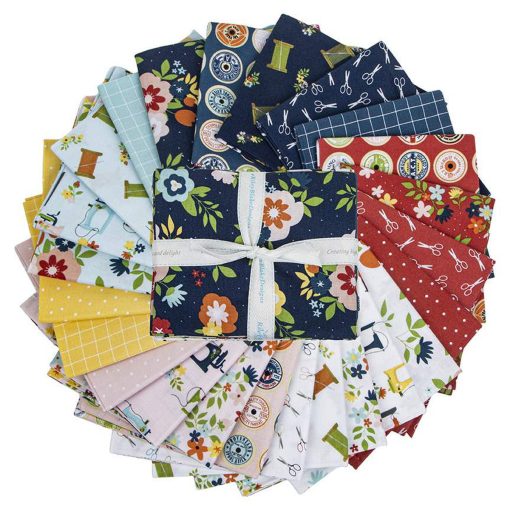 Sew Much Fun Fat Quarter Bundle by Echo Park Paper for Riley Blake Designs - Image 2