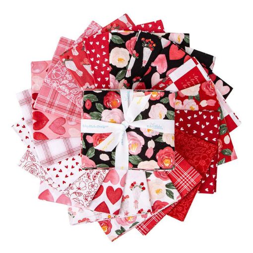 My Valentine Fat Quarter Bundle by Echo Park Paper Co. for Riley Blake Designs - Image 2