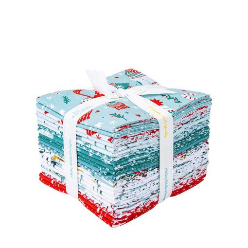 Ski Hill Fat Quarter Bundle by Corinne Wells for Riley Blake Designs