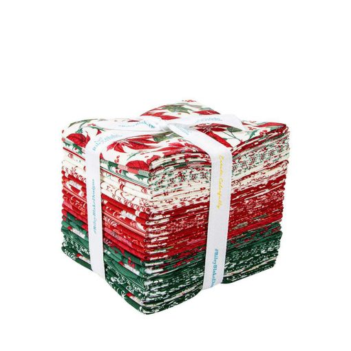 Merry Little Christmas by My Mind's Eye Fat Quarter Bundle for Riley Blake Designs