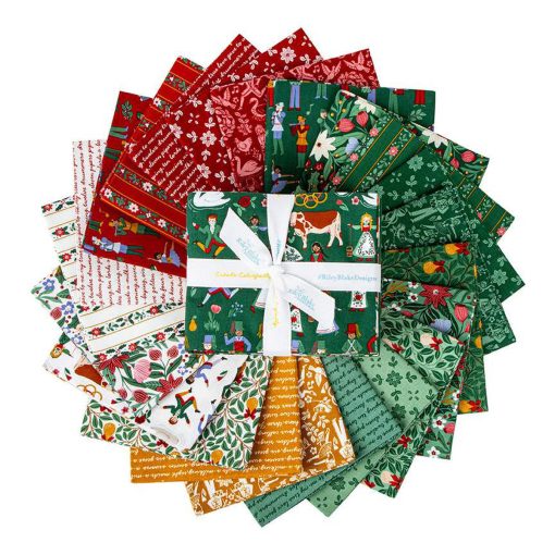 A Pear-fect Christmas Fat Quarter Bundle by Cayla Naylor for Riley Blake Designs - Image 2