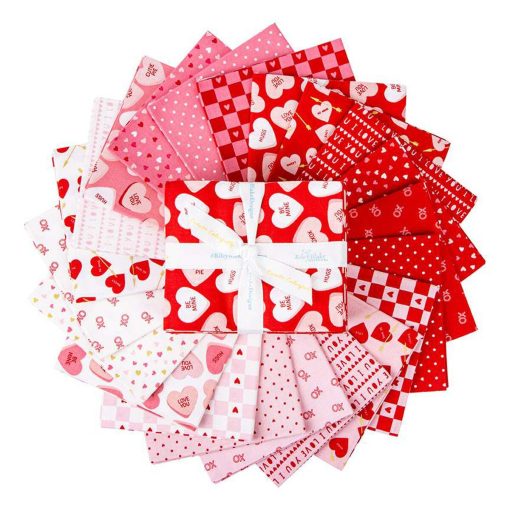 Sweetheart Fat Quarter Bundle by My Mind's Eye for Riley Blake Designs - Image 2