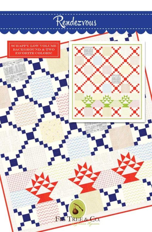 Rendezvous Quilt Pattern by Fig Tree & Co.