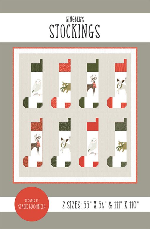 Stockings Quilt Pattern by Gingiber