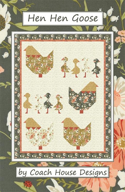 Farmstead Backing Kit for the Hen Hen Goose Quilt Kit - Image 2