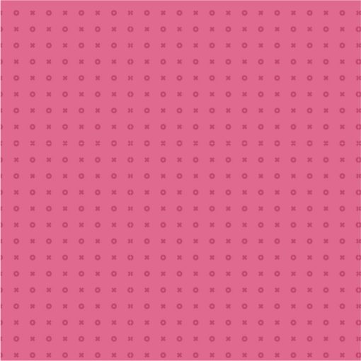 Kiss Hug Pink Fuschia Yardage by Lori Woods for Poppie Cotton Fabrics