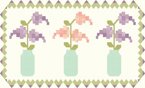 Adel in Spring Fruit Jar Runner Quilt Kit