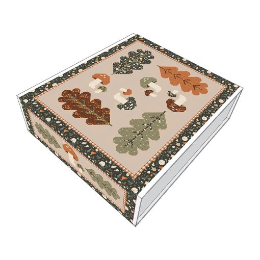 Pumpkin Spice Forest Fungi Quilt Kit - Image 2