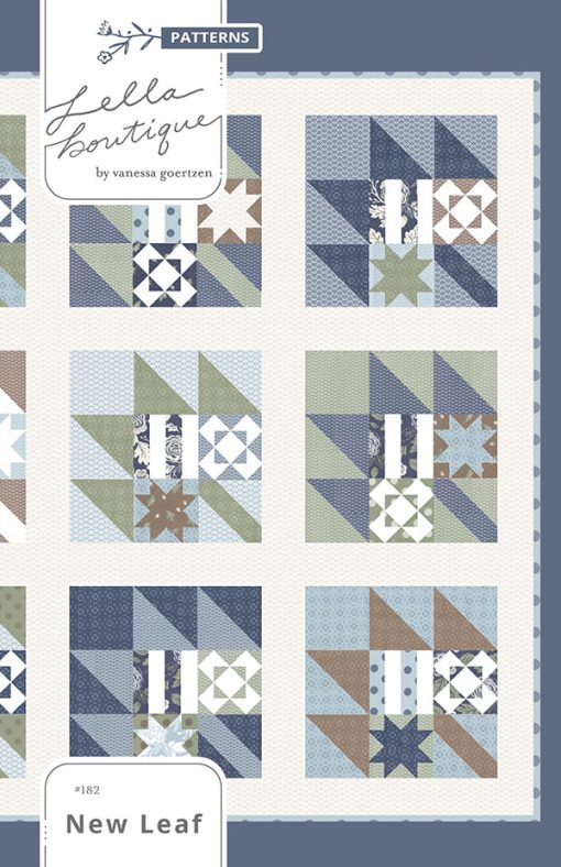 New Leaf Quilt Pattern by Lella Boutique