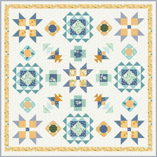 Daisy Fields Country Daisies Quilt Kit