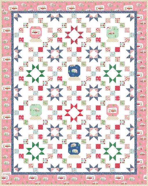 Starry Snow Globe Quilt Pattern by Beverly McCullough