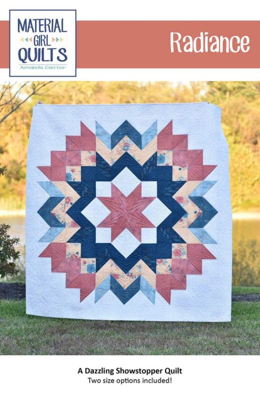 Radiance Quilt Pattern by Material Girl Quilts