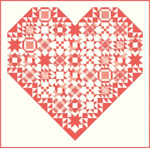 Endless Love Quilt Pattern by Sandy Gervais for Pieces From My Heart