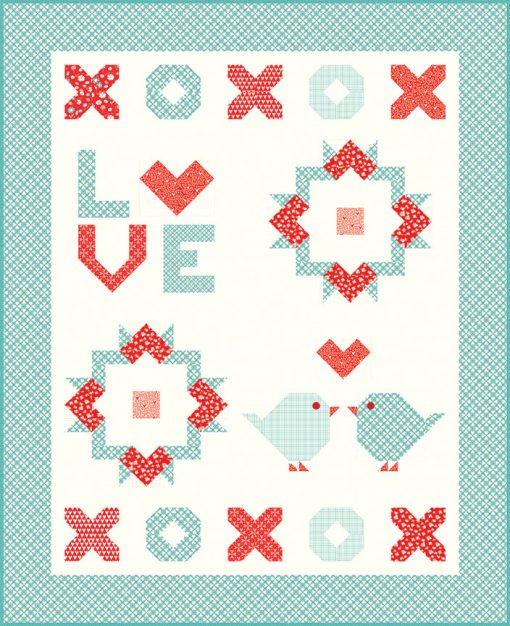 Nothing But Love Quilt Pattern by Sandy Gervais for Pieces From My Heart