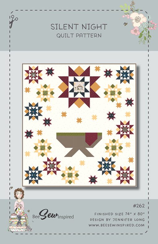 Silent Night Quilt Pattern by Jennifer Long