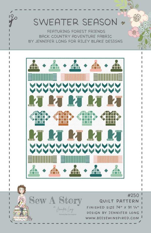 Sweater Season Quilt Pattern by Jennifer Long