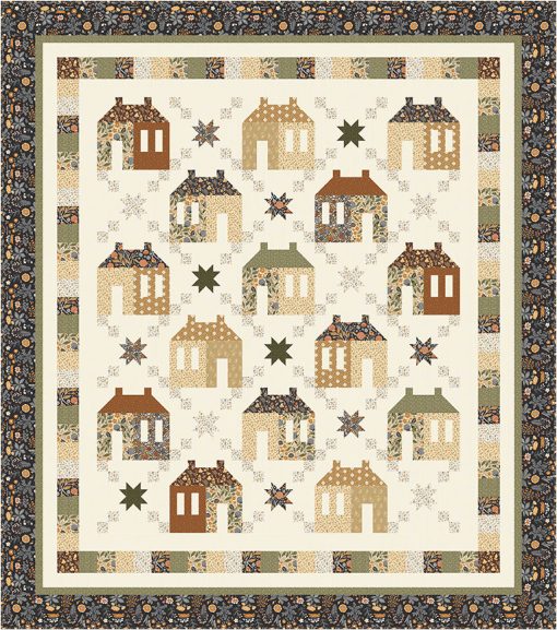 The Old Garden Maisons De Patchwork Quilt Kit