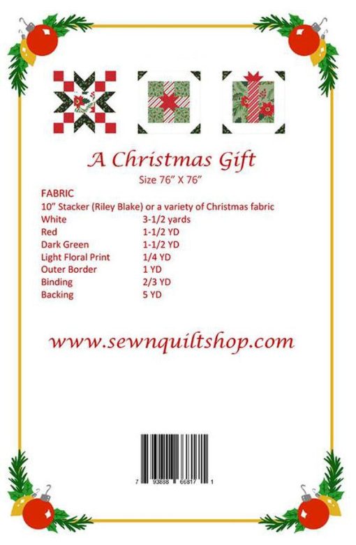 A Christmas Gift Quilt Pattern by Sew-N-Quilt - Image 2