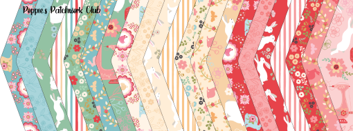 Poppie's Patchwork Club 10" Precuts by Lori Woods for Poppie Cotton Fabrics - Image 2