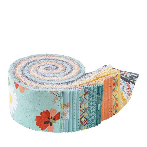 Sunshine and Sweet Tea 2.5" Rolie Polie by Amanda Castor for Riley Blake Designs - Image 2