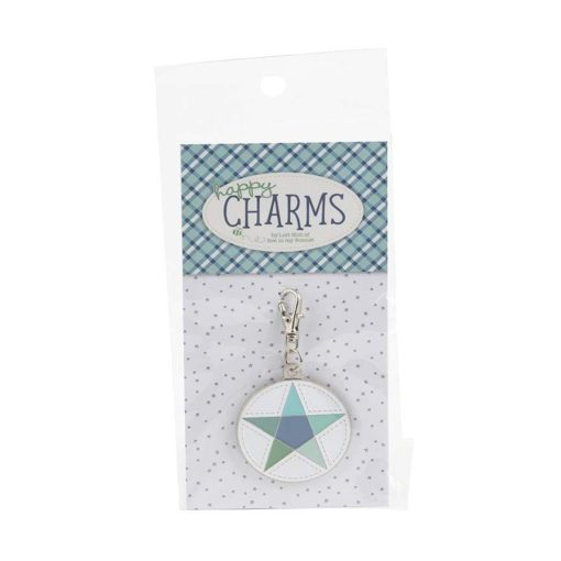 Farmhouse Star Enamel Charm by Lori Holt of Bee in my Bonnet - Image 2