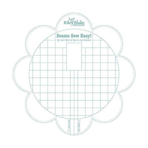 Seams Sew Easy Sea Glass Seam Guide by Lori Holt for Riley Blake Designs