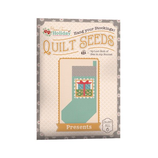 Home Town Holiday Quilt Seeds #4 Presents Pattern by Lori Holt of Bee in my Bonnet