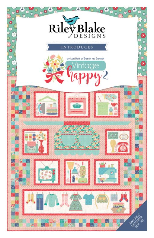 Quilter's Cottage Pattern Book by Lori Holt of Bee in my Bonnet for It's Sew Emma - Image 2