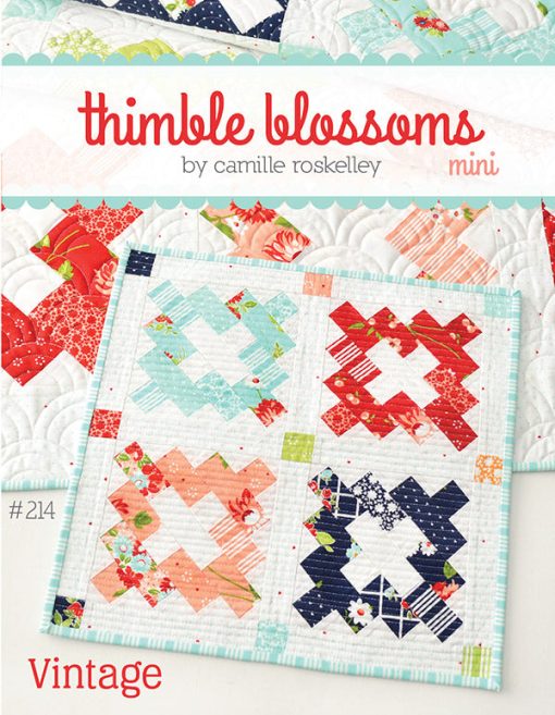 Vintage Mini Quilt Pattern by Thimble Blossoms