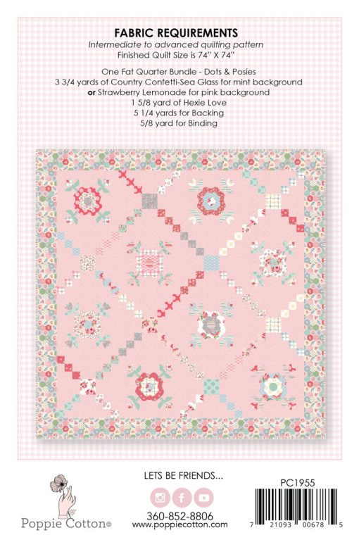 Abby Rose Quilt Pattern by Poppie Cotton Fabrics - Image 2