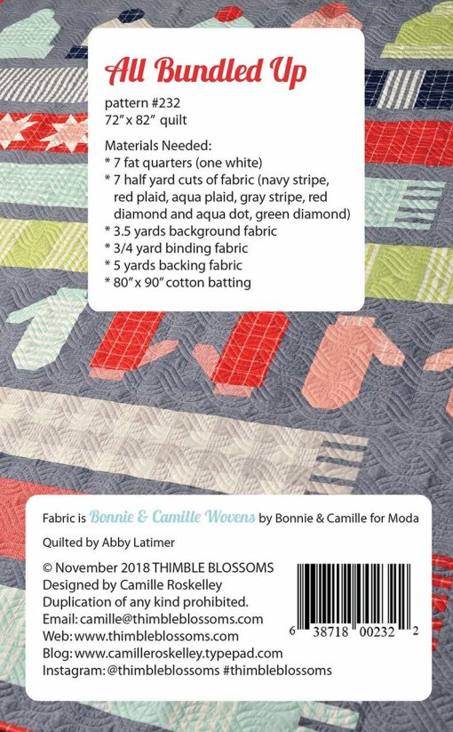 All Bundled Up Quilt Pattern by Thimble Blossoms - Image 2