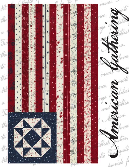 American Gathering Quilt Pattern Book by Primitive Gatherings