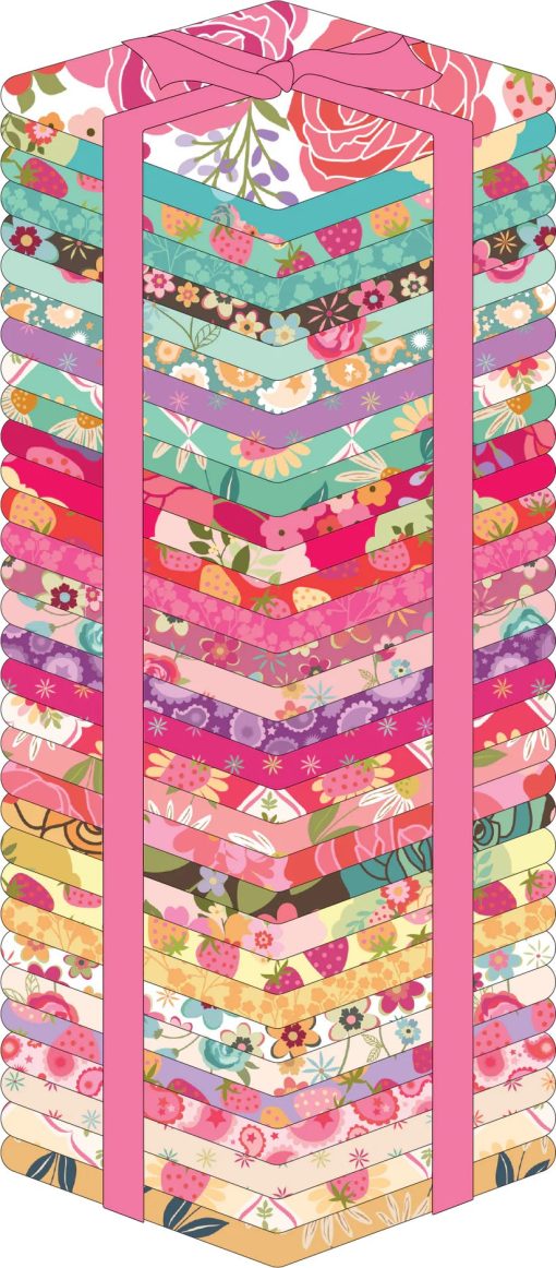 Calico Cowgirls Fat Quarter Bundle by Lori Woods for Poppie Cotton Fabrics - Image 2