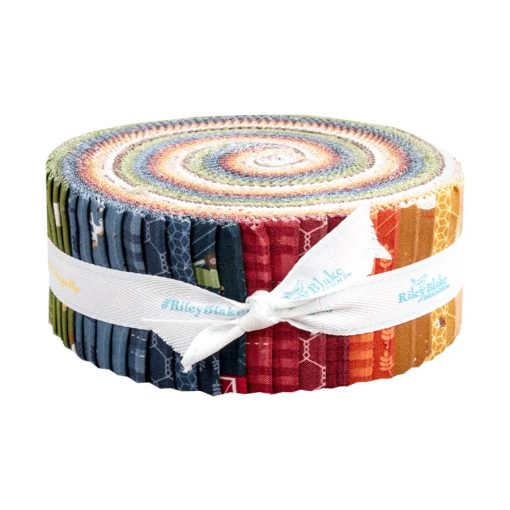 Country Life 2.5" Rolie Polie by Jennifer Long for Riley Blake Designs