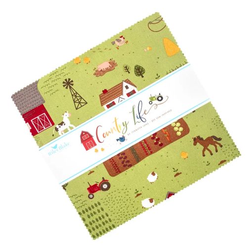 Country Life 10" Stacker by Jennifer Long for Riley Blake Designs