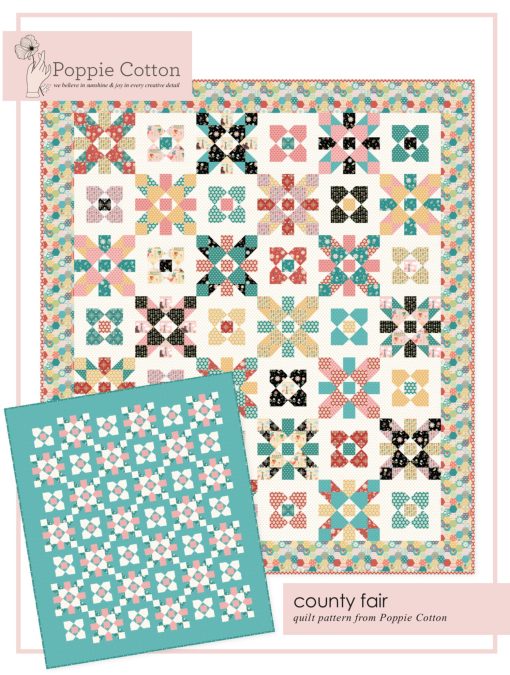 County Fair Quilt Pattern by Poppie Cotton Fabrics