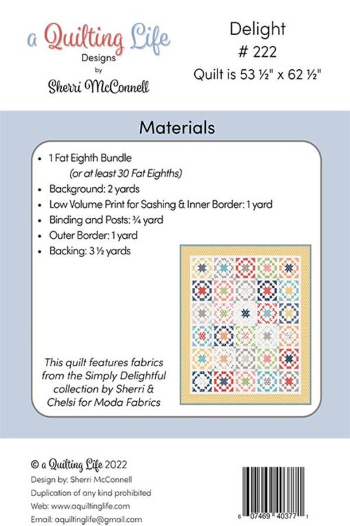 Delight Quilt Pattern by A Quilting Life Designs - Image 2