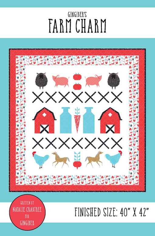 Farm Charm Quilt Pattern by Gingiber