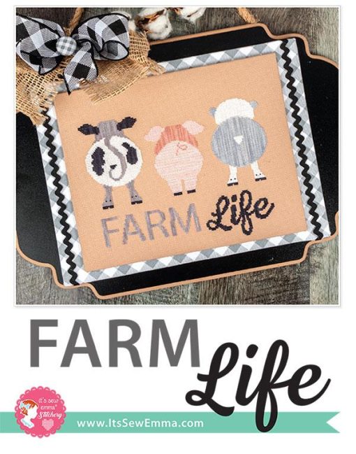 Farm Life Cross Stitch Pattern by Its Sew Emma